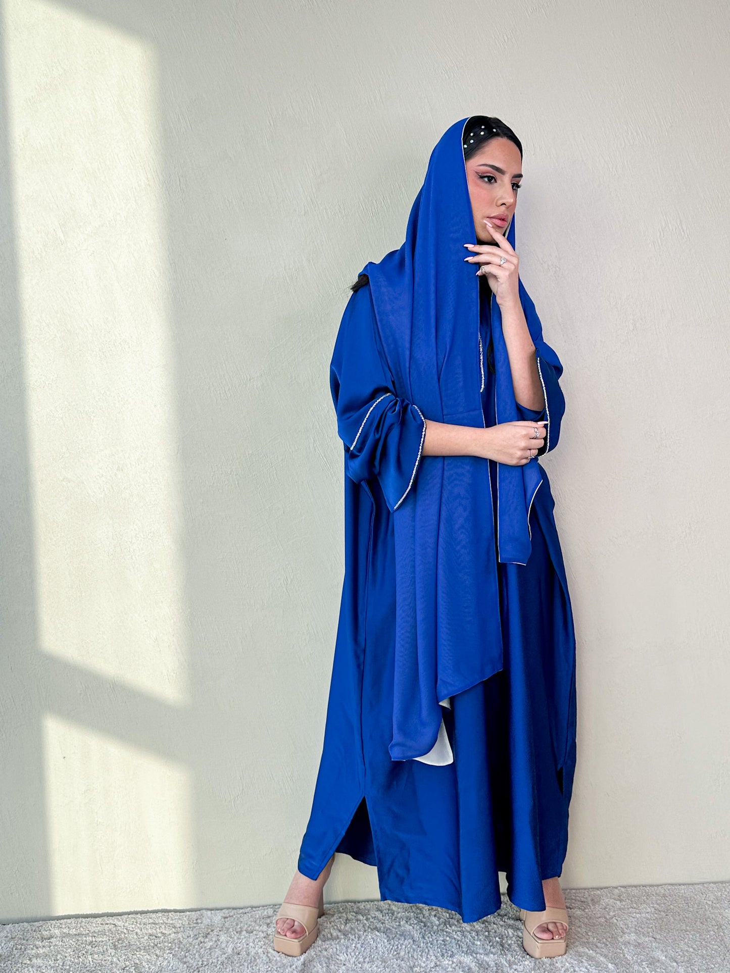 Ishq Dress (Bleu Majorelle)